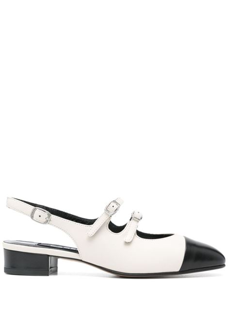 Ballerine 20mm Abricot in bianco e nero Carel paris - donna CAREL PARIS | ABRICOT24332217BGBLK